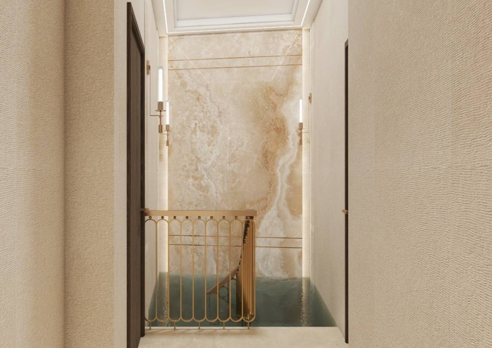 Proposed design for the new interior